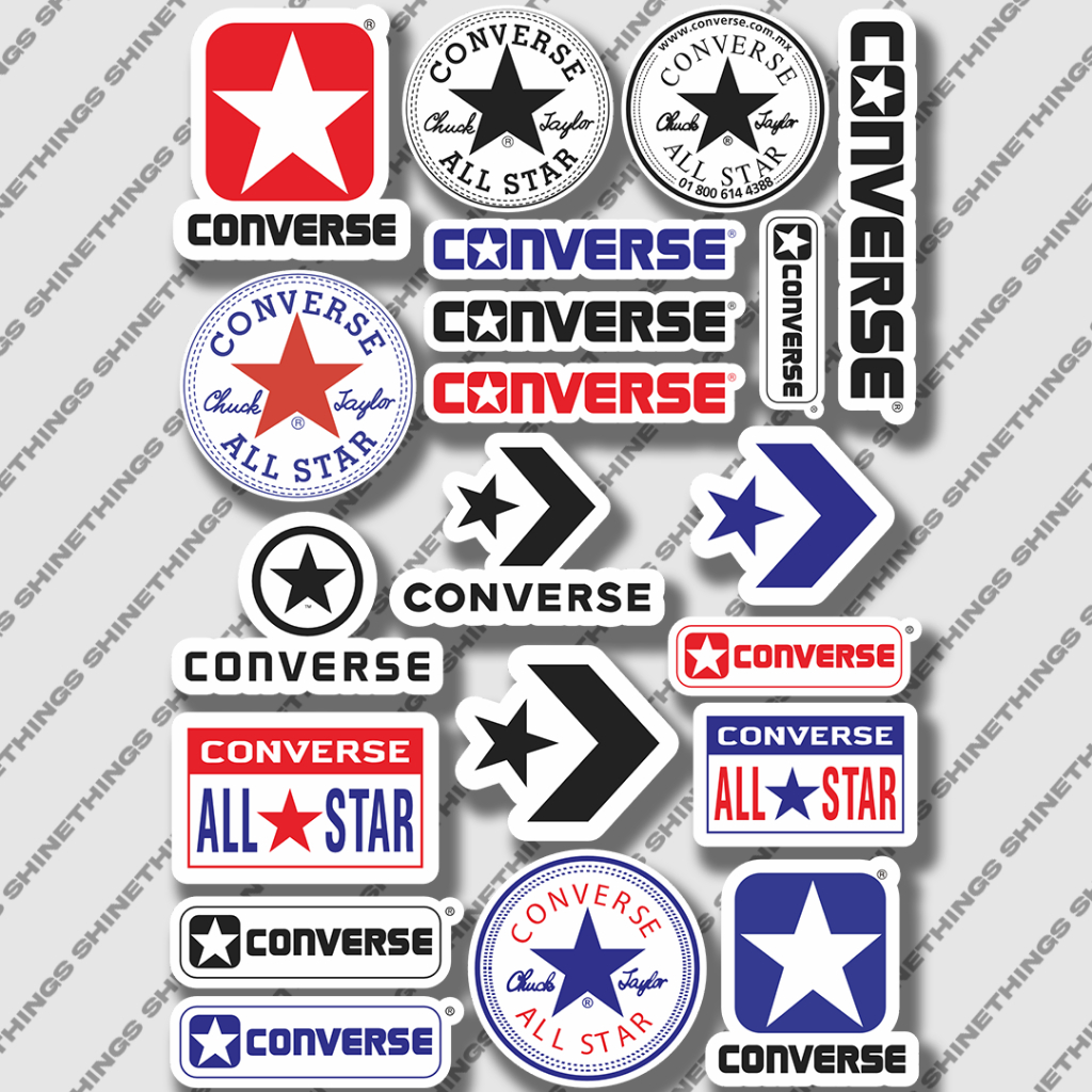 Jual Sticker Converse aesthetic case hp helm tumblr || stiker brand ...
