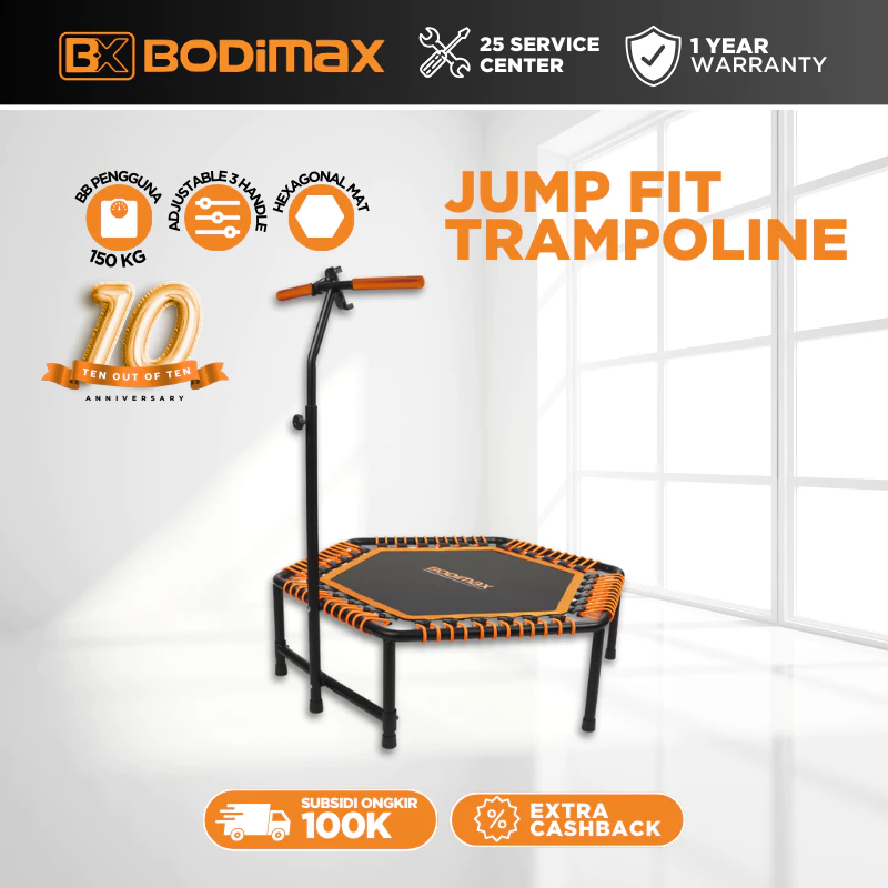 Bodimax Jumpfit / Trampoline / Trampolin dewasa