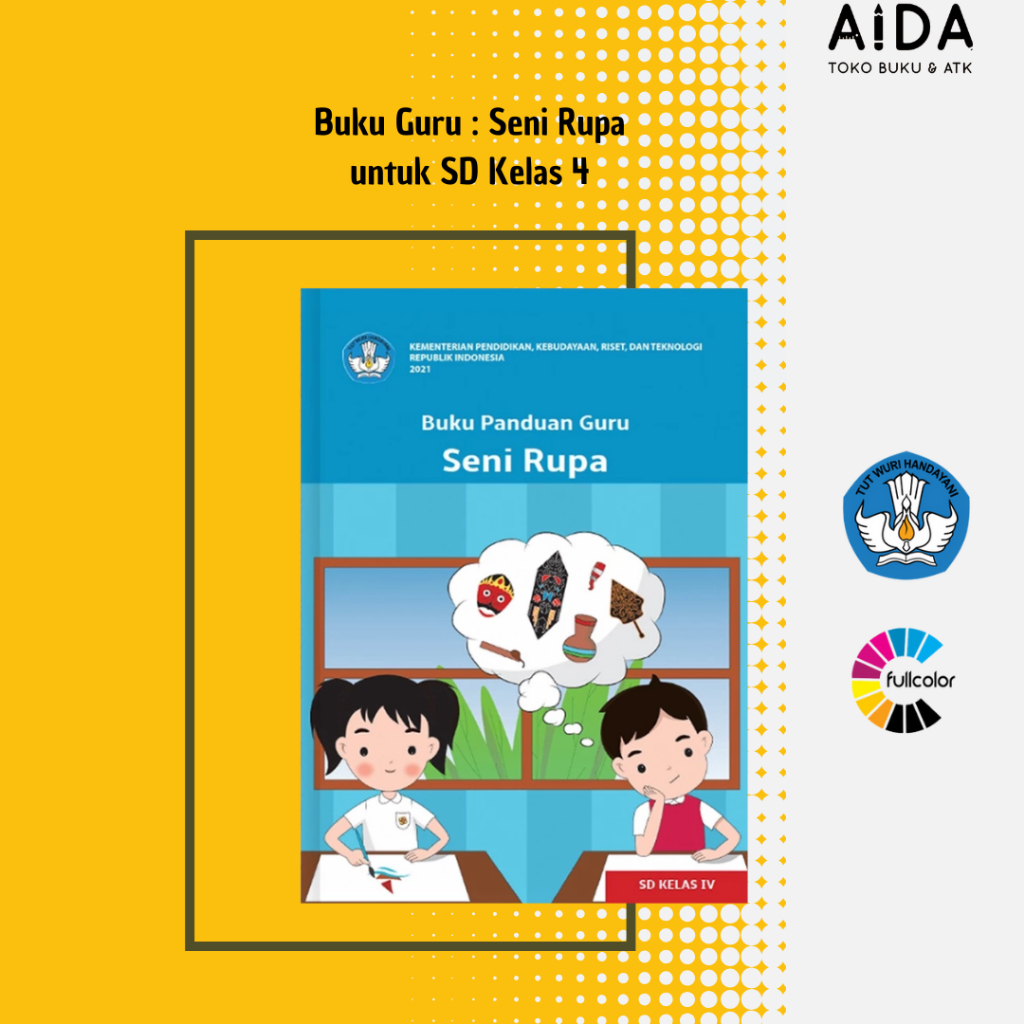 Jual Buku Panduan Guru Pelajaran Seni Rupa Kelas 4 SD Kurikulum Merdeka ...