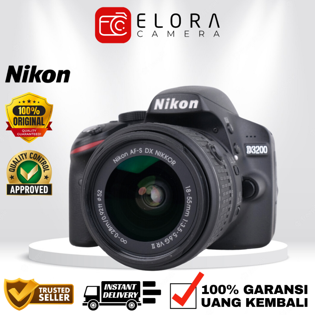 Jual Nikon D3200 Kit 18-55mm / Kamera DSLR Nikon D3200 Kit 18-55 mm ...