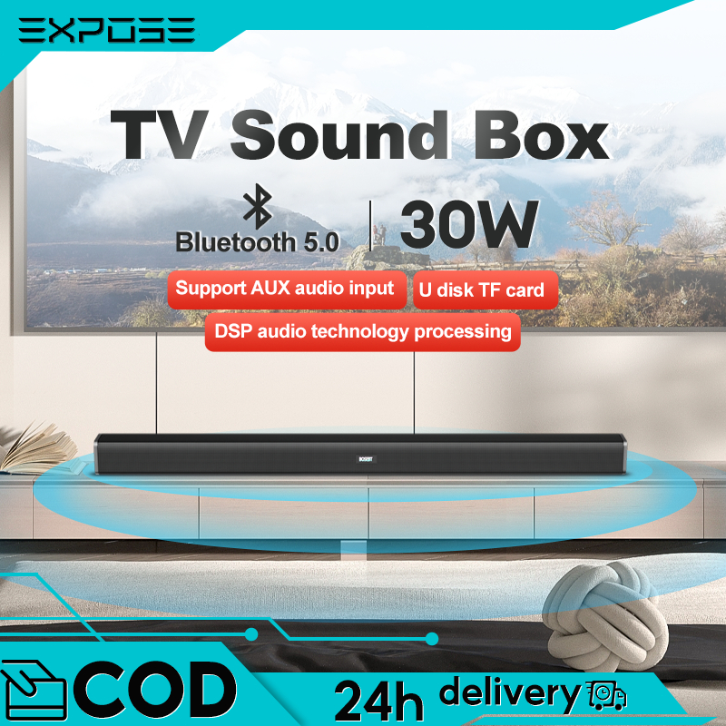 Jual TV SoundBar Speaker Sound Bar Bluetooth 5.0 Wireless Computer