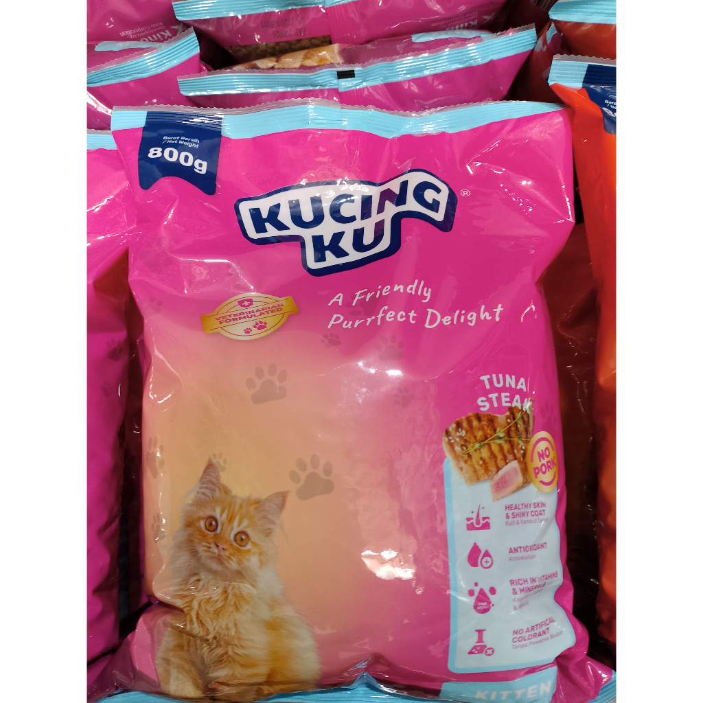 Jual KUCING KU CATFOOD PREMIUM 800gr Makanan Kucing cat food Kucingku ...