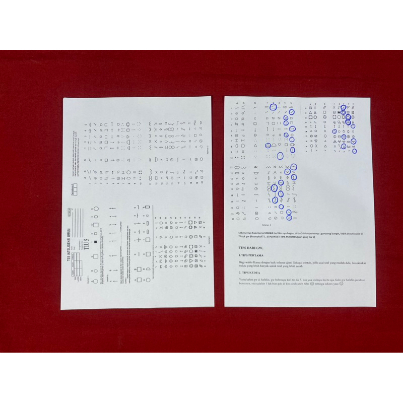 Soal Latihan Psikotes