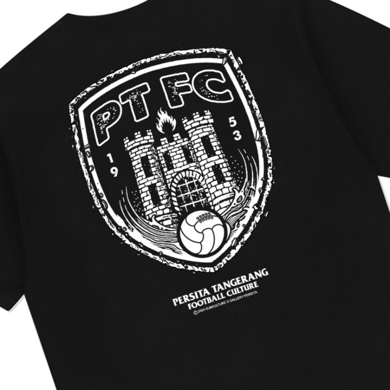 Jual SUBKULTURE - SUB X GALLERY PERSITA / KAOS PENDEK COMBED 24S ...