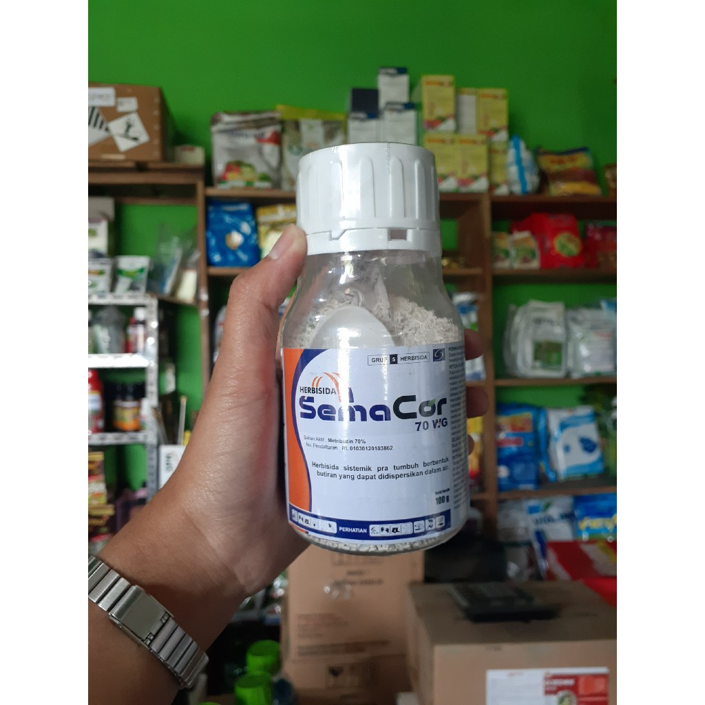 Jual HERBISIDA SEMACOR 70 WG 100 GRAM (METTIBUZIN 70%) | Shopee Indonesia