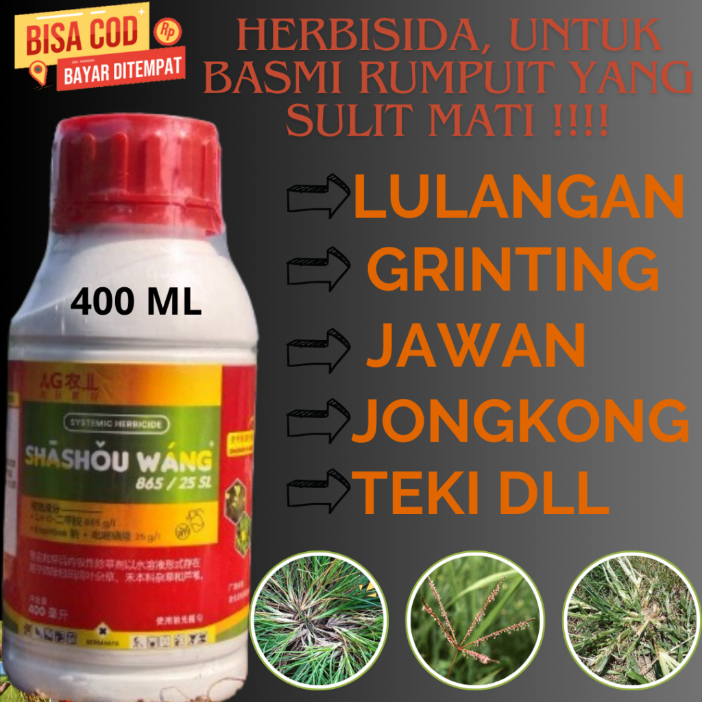 Jual HERBISIDA SHASHOUWANG MERAH\shashou wang MERAH KHUSUS UNTUK ...