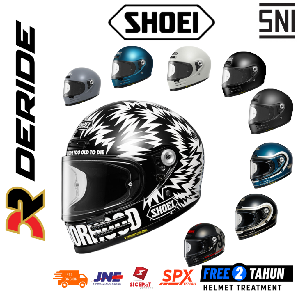 Jual Shoei Glamster Neighborhood X DSC - MM93 - Abiding - Matte