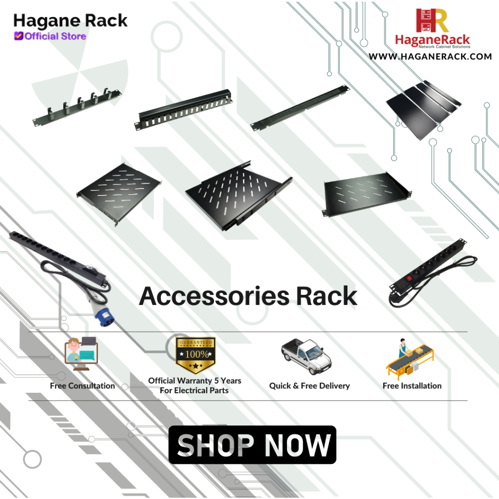 Jual Castor Hagane Rack (HRA-CASTOR) - Accessories Rack Server ...