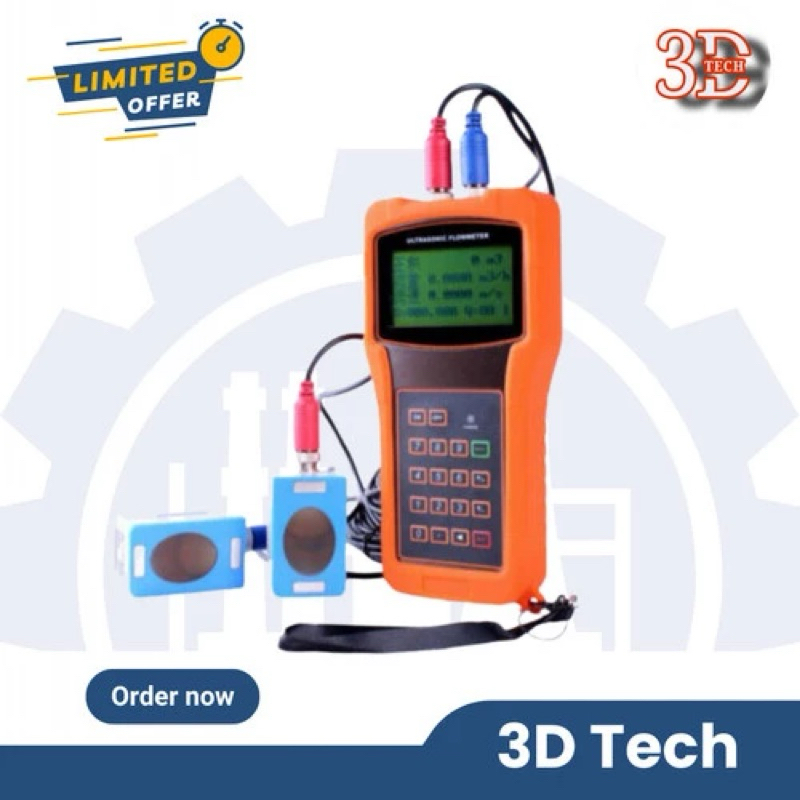 Jual Ultrasonic Flow Meter TUF2000H 15-100mm Liquid Tester Meter TUF ...