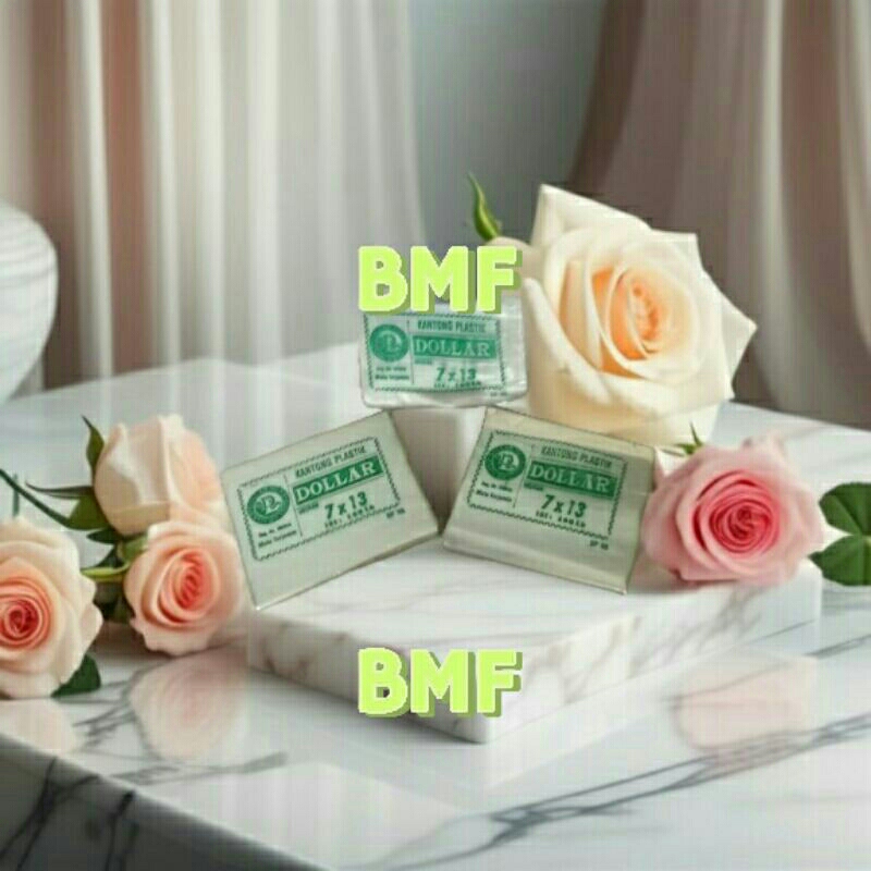 Jual Plastik PP/Kantong Plastik Bening Kecil Merk Dollar Ukuran 7x13cm ...