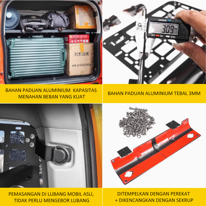 Jual Aksesoris khusus untuk modifikasi rak penyimpanan di bagasi ...