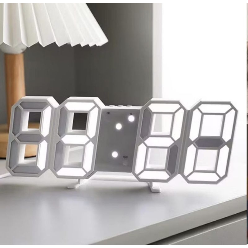Jual Jam Dinding Digital LED 3D Modern/ Jam Dinding Digital / Jam ...
