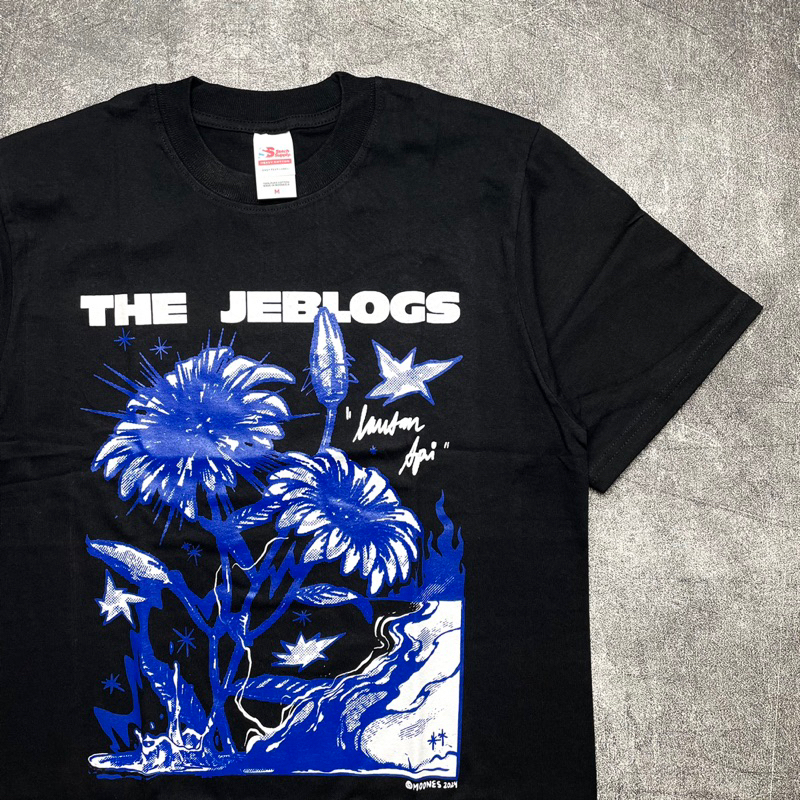 Jual Tshirt THE JEBLOGS - LAUTAN API BLACK Official Merchandise ...