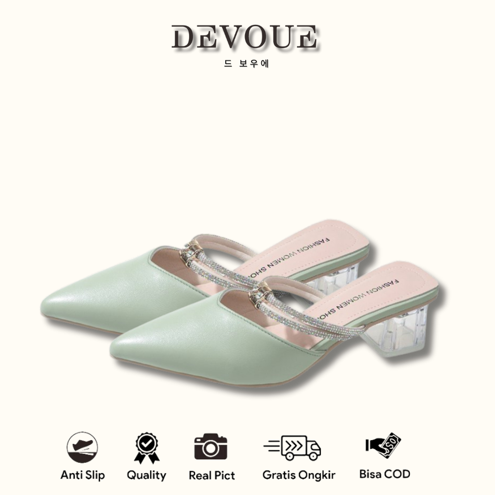 Jual DEVOUE #032 - High Heels Wanita Import Premium Quality Sepatu Hak ...