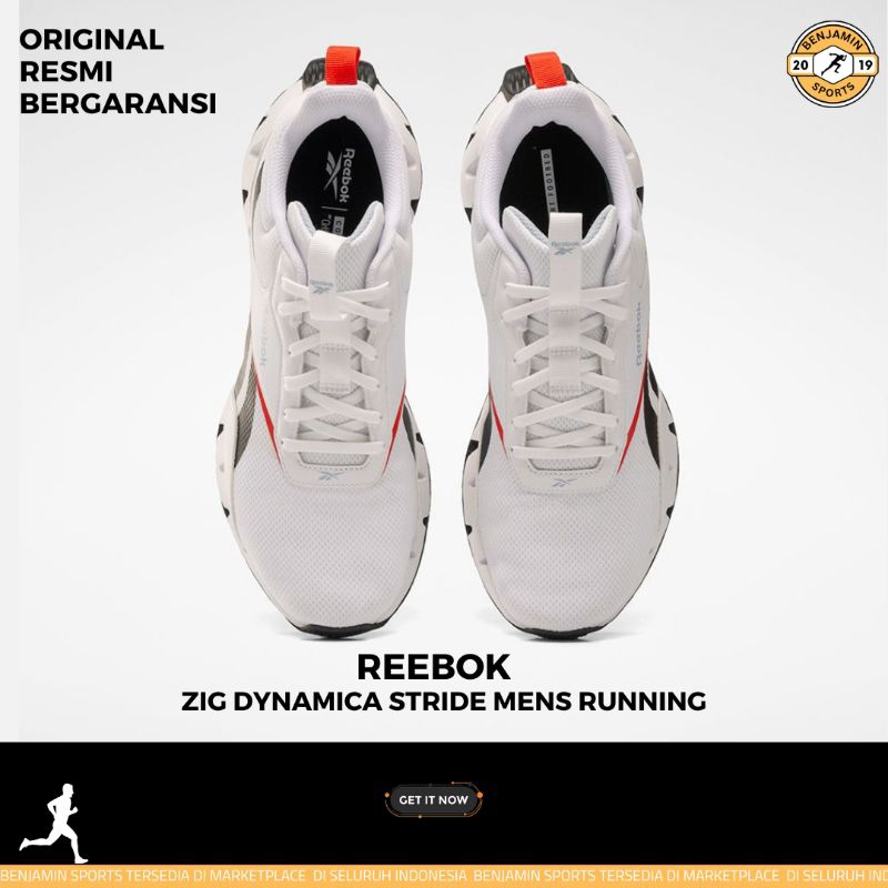 Jual Sepatu lari pria Reebok Zig dynamica stride original resmi PT MAP ...