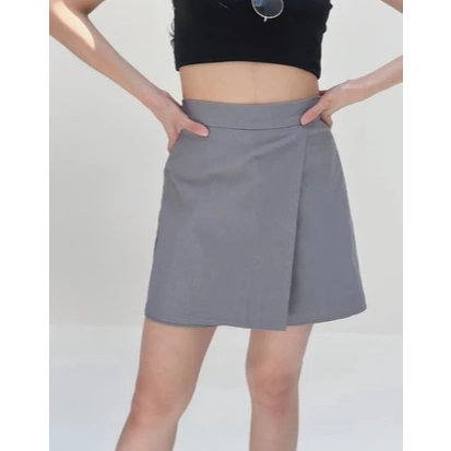 Jual rok katun linen premium korean style mini skirt | Shopee Indonesia