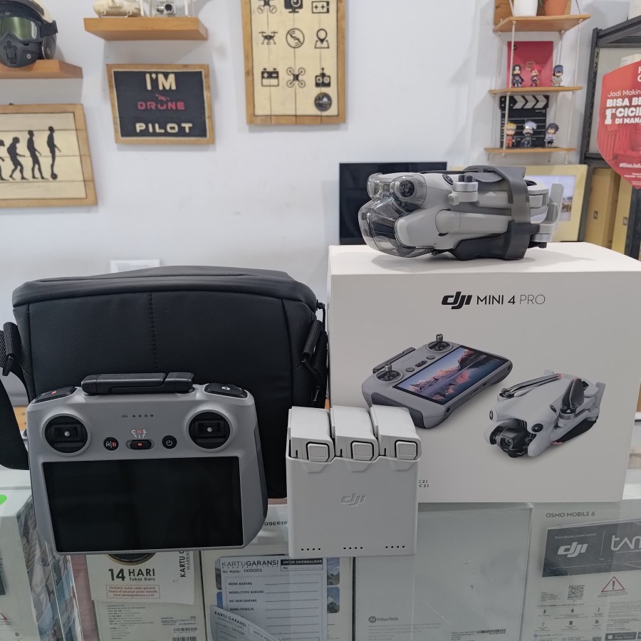 Jual DJI Mini 4 Pro Combo Plus DJI RC 2 / RCN2 Drone second free micro ...