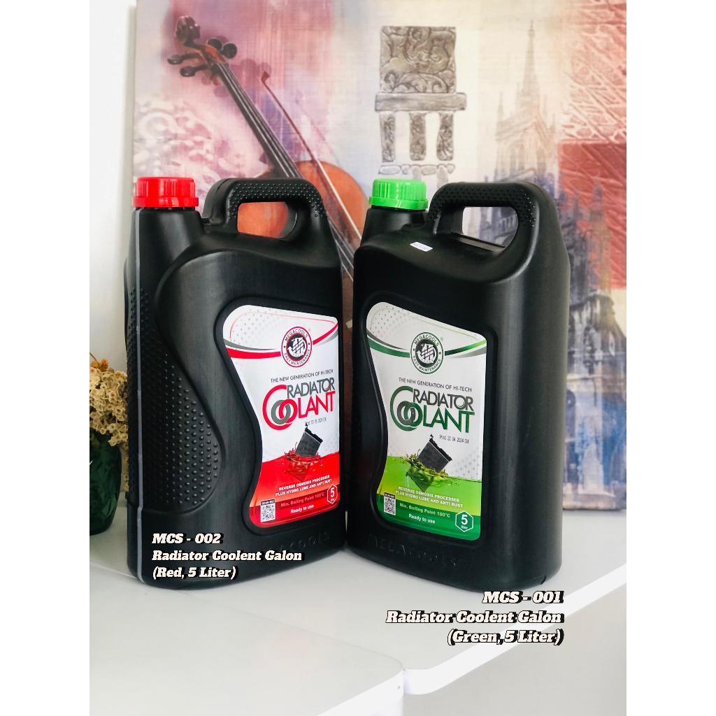 Jual Air Radiator Motor Mobil Coolant Radiator Mobil Motor Megacools 5L ...