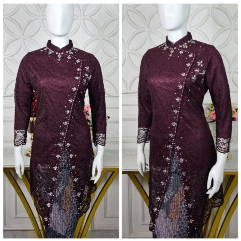Jual Kebaya Janggan Dian Sastro/Kebaya Best Seller/Kebaya Wisuda/Kebaya