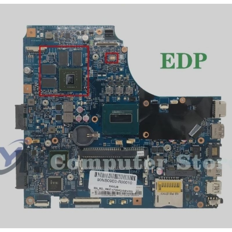 Jual Motherboard mainboard Mobo Asus X450J X450JF X450JN core i7