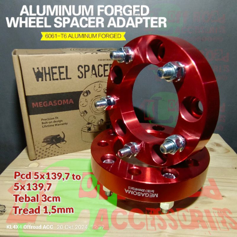 Jual Adaptor spacer Roda 3cm Taft Ferozajimny hardtop katana vitara ...
