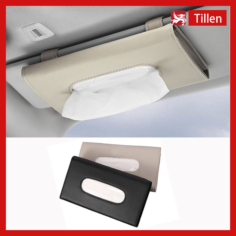 Jual Tempat Tissue Mobil Gantung Gesper Klip Car Sun Visor