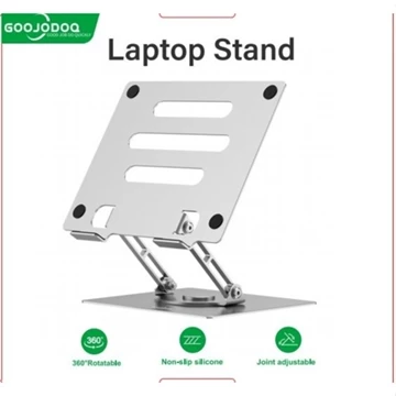 Goojodoq Laptop Stand 360° Rotatable Bisa Dilipat Notebook Tablet Holder Liftable Portable Fold
