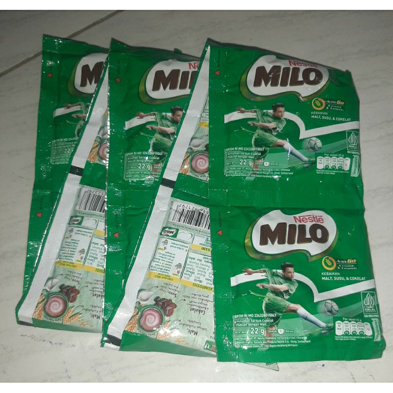 Jual milo renceng 10sachet 22gr | Shopee Indonesia