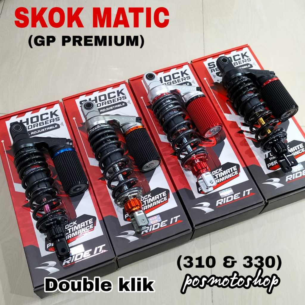 Jual Shock Ride IT GP Premium Tabung Skok MATIC Mio Skok Vario Tabung ...