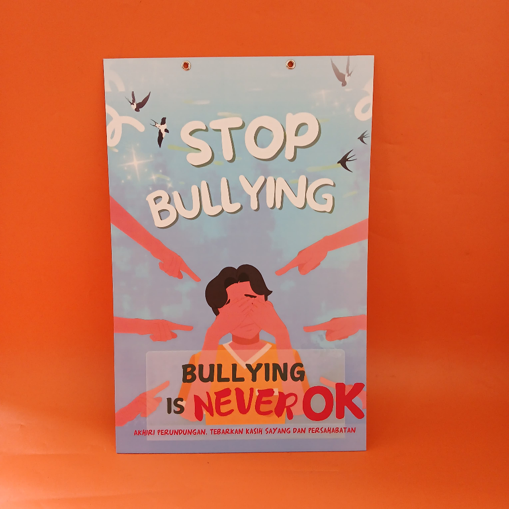 Jual Hard Poster A3 Stop Bullying - Hard Poster Bullying Is Never Ok ...