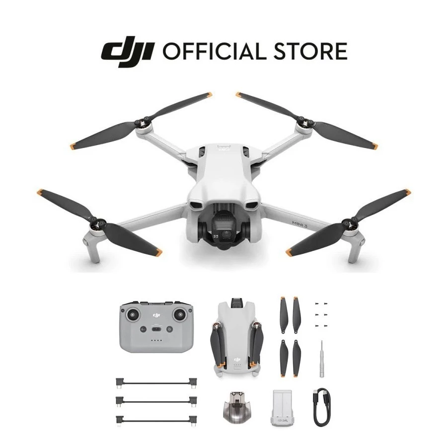 Dji mini 3 - kamera 4k, garansi resmi tam 1 tahun