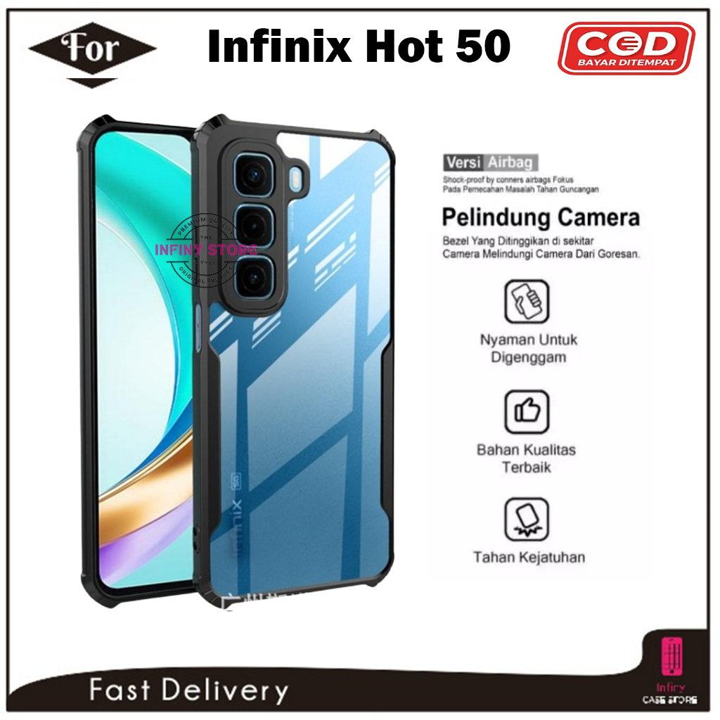 Jual Case Infinix Hot 50 4G 5G Hot 50 Pro Plus 50i Softcase Fusion ...