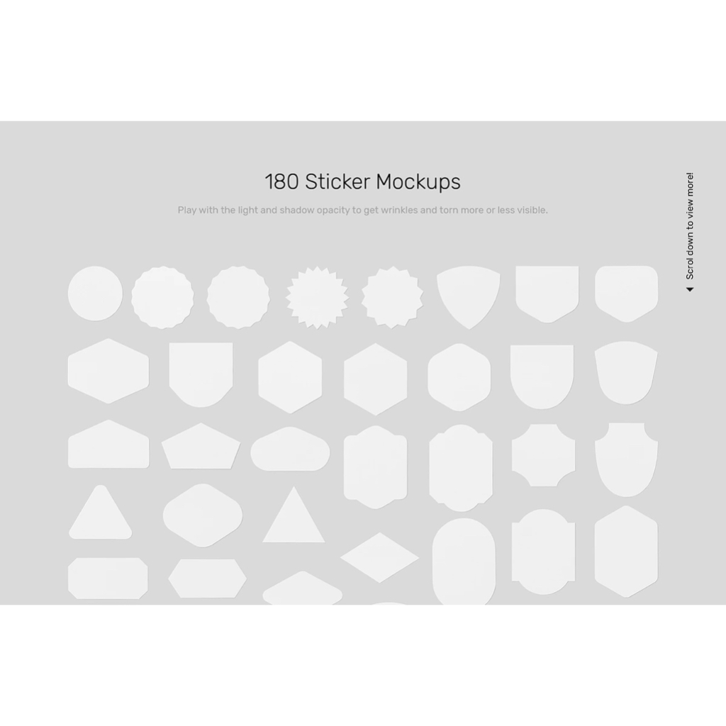 Jual Sticker Mockups (Mr Mockup) | Shopee Indonesia