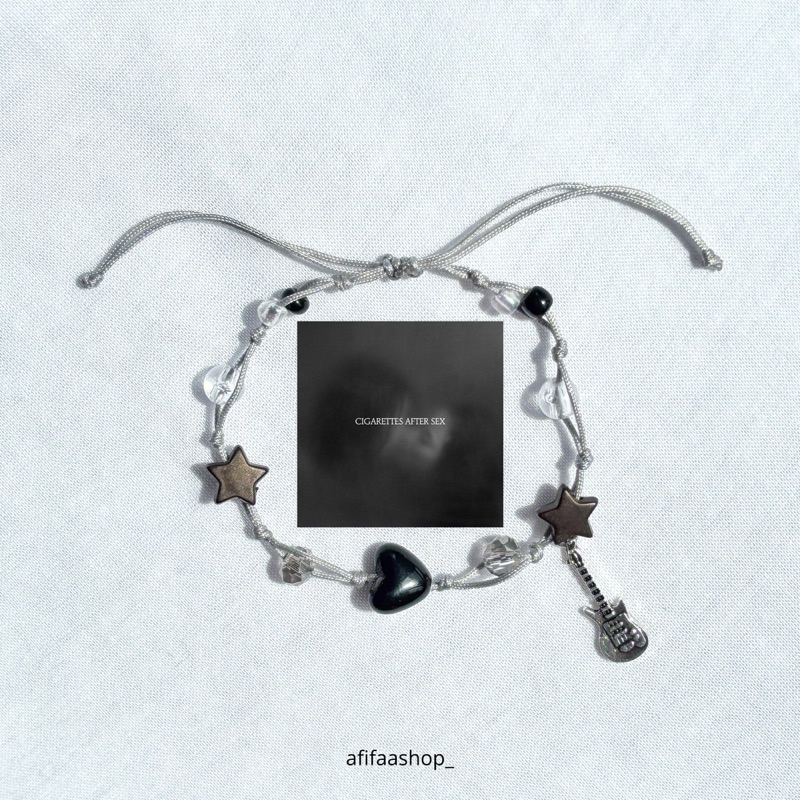 Jual Cigarettes After S*x Bracelet! Gelang Album Cigarettes After S*x /  Gelang tali Cigarettes After S*x / Gelang tali serut