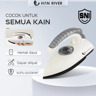 HAN RIVER Setrika Portabel HRYD01 untuk perjalanan mini -HITAM