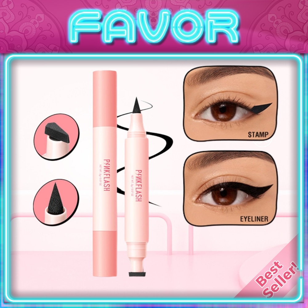 Jual PINKFLASH E24 Long-Wear Liquid Eyeliner 2g | QuickShape Lasting ...