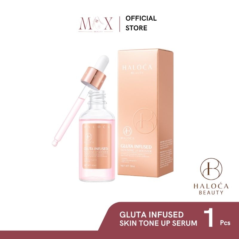 Jual HALOCA BEAUTY - Gluta Infused Skin Tone Up Booster | Shopee Indonesia