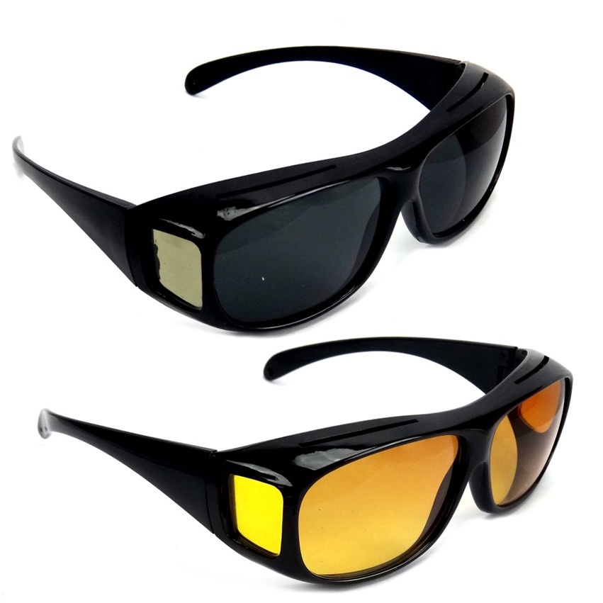 Jual Sedang Viral Kacamata HD Vision Sunglasses Anti Silau Siang Malam ...