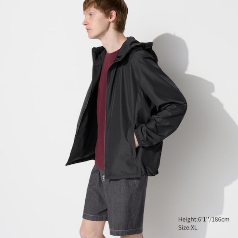 Jual UNIQLO Reversible Parka Jacket Jaket Parka Reversibel Water