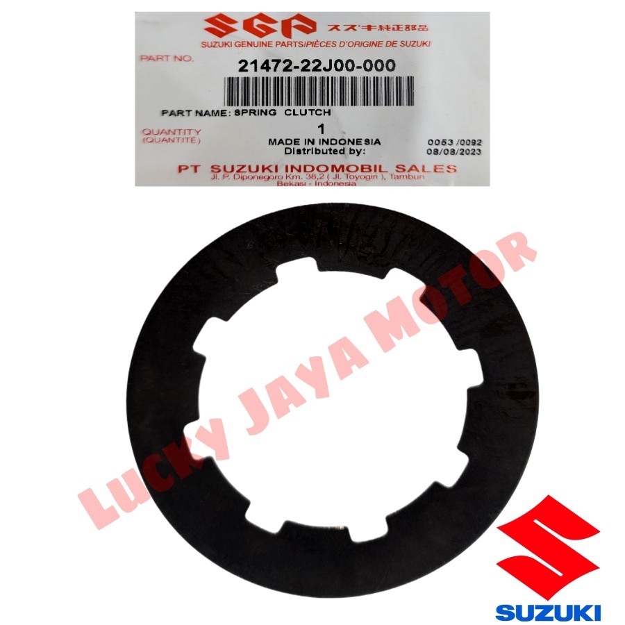 Jual Plat Besi Plate Spring Clutch Shooter Suzuki 21472-22J00-000 ...