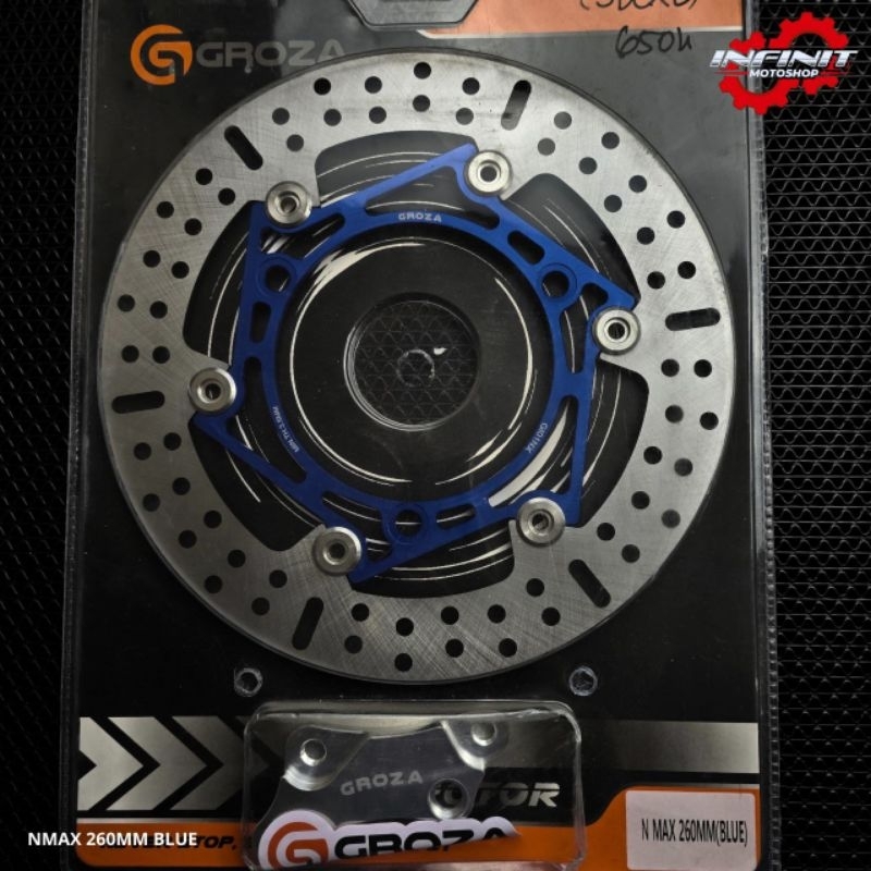 Jual GROZA PIRINGAN CAKRAM DISC NMAX 260MM | Shopee Indonesia