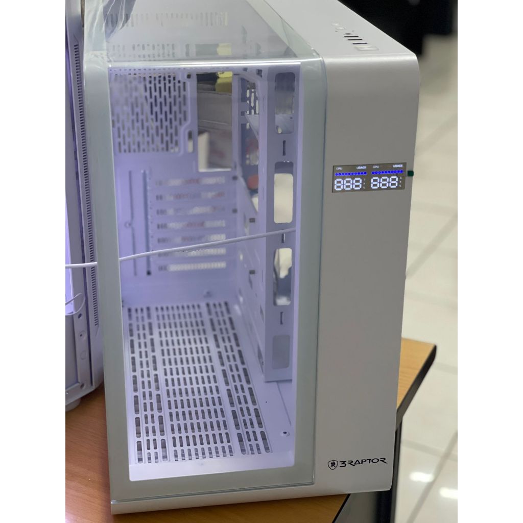 Jual Raptor Glass Temp Casing Komputer Gaming ATX | Shopee Indonesia