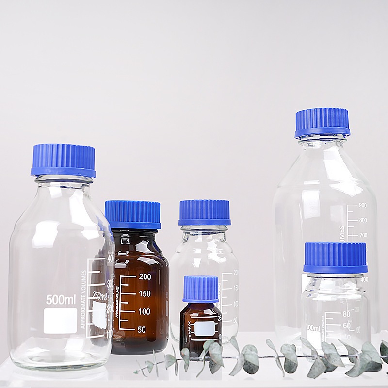 Jual Botol Lab 100 ml Laboratorium Laboratory Bottle Duran Botol Reagen ...