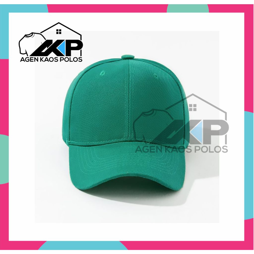 Jual Topi Baseball Rafel Hijau Tosca Ring Besi Premium Quality | Shopee ...