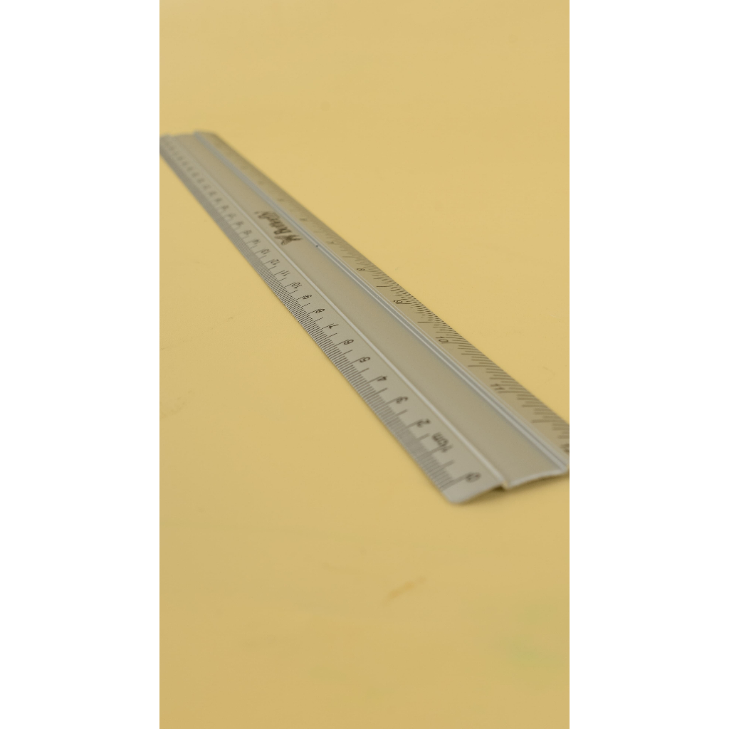 Jual Butterfly Aluminium Ruler 30 cm | Shopee Indonesia
