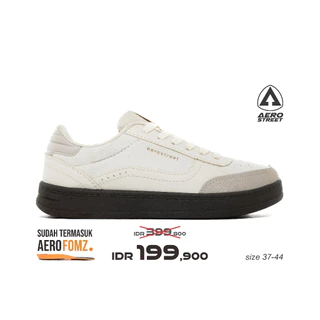 Aerostreet 37-44 Austin Coklat Tua Natural Natural - Sepatu Sneakers Casual