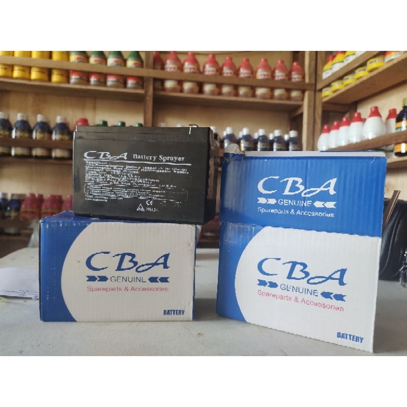Jual CBA BATTERY sprayer Aki kering tangki 12volt aki Kep CBA Aki ...