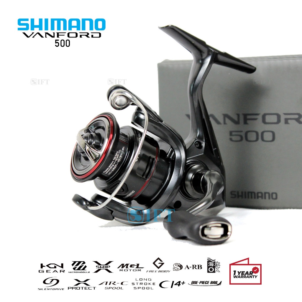 reel shimano ukuran 500 Jual Reel SHIMANO VANFORD [24] 500 -- 5000 Power Handle | CI4+ | Harian  Galatama Kolam Danau Laut Resmi
