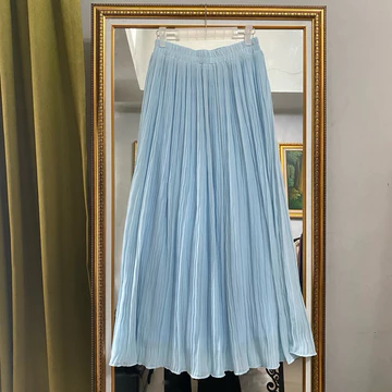 Uniqcloth Agnes Ceruty Skirt Pleats Rok Plisket