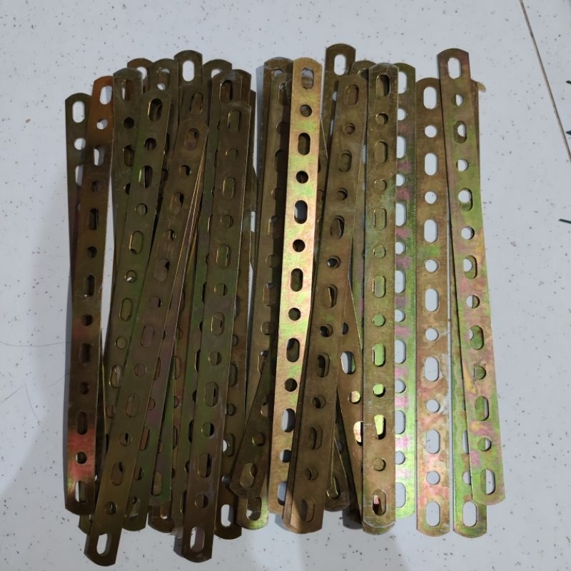 Jual Besi plat serba guna warna kuning panjang 30 cm | Shopee Indonesia